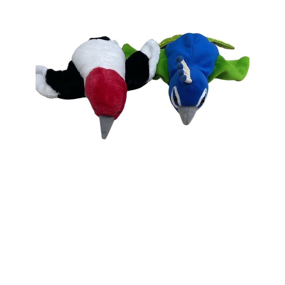Caltoy Plush Birds 2 Hand Puppet Full Body Glove-Children’s Pretend Play